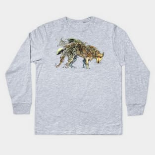 The Thylacine - A Phantom in the Wilderness Kids Long Sleeve T-Shirt